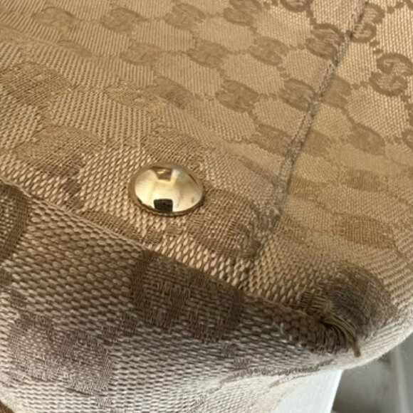 *SALE* GUCCI GG Canvas Tote - Good Used Condition - Picture 8 of 16